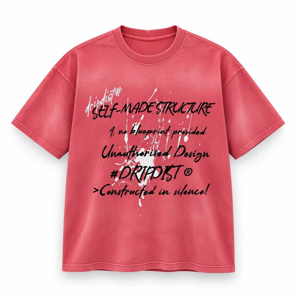 UNSCRIPTED RED TEE